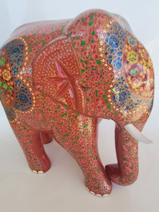 13" Papier-mache Elephant