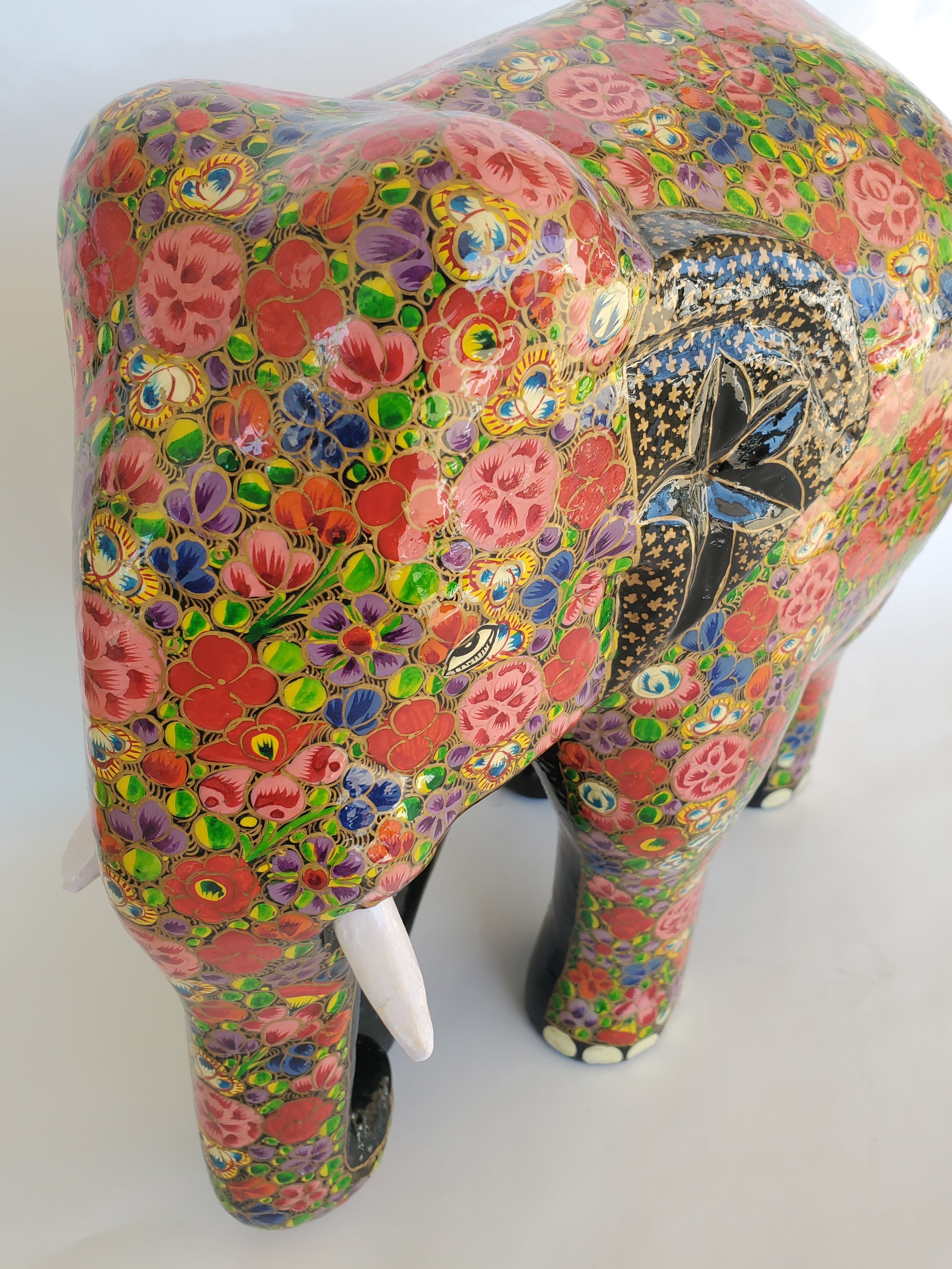 11" Papier-mache Elephant