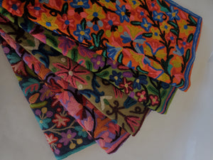 Crewel Pillow Covers