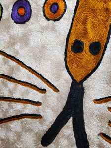 Cat Face Tapestry 2x3