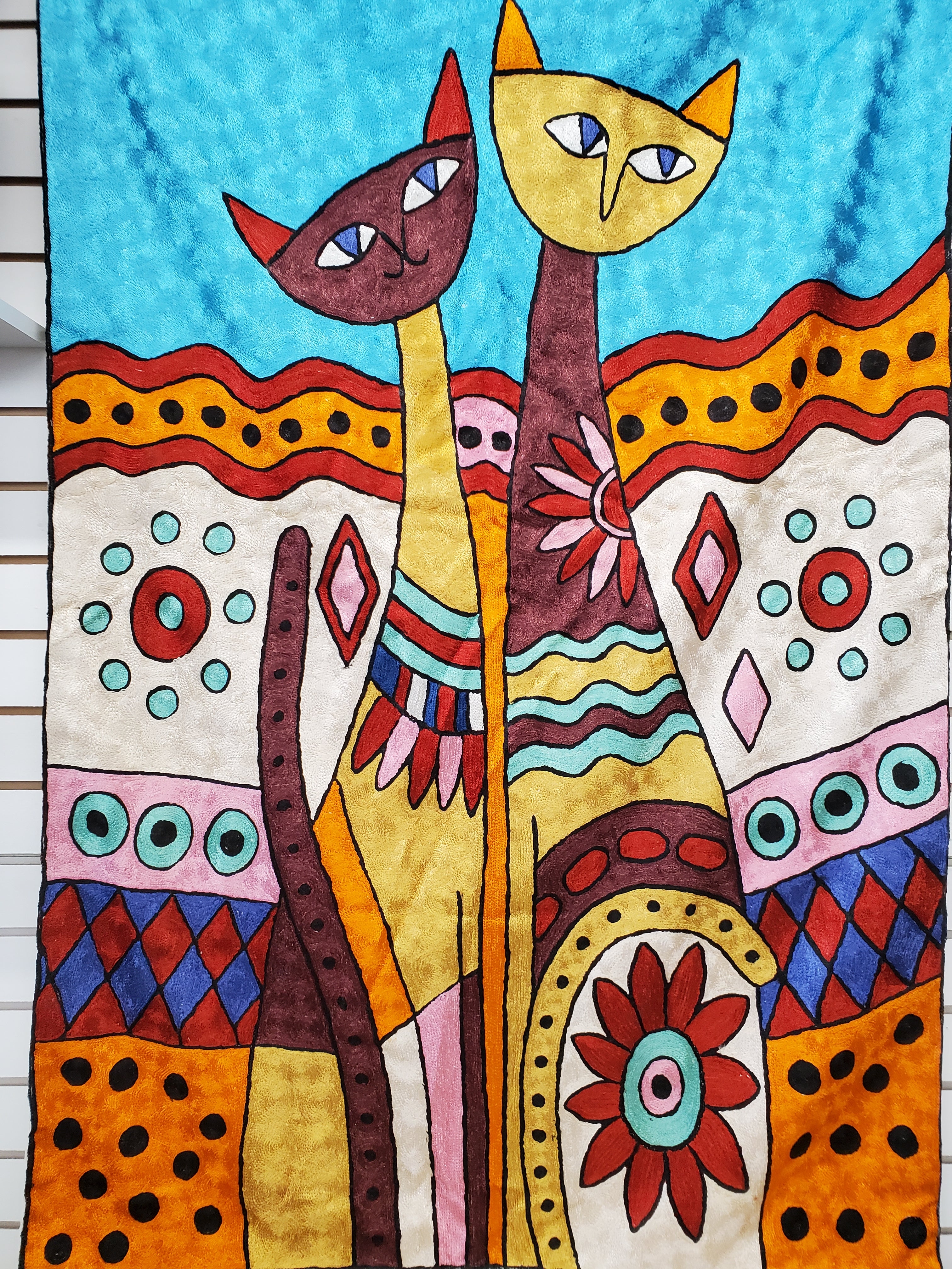 Two Cats Tapestry