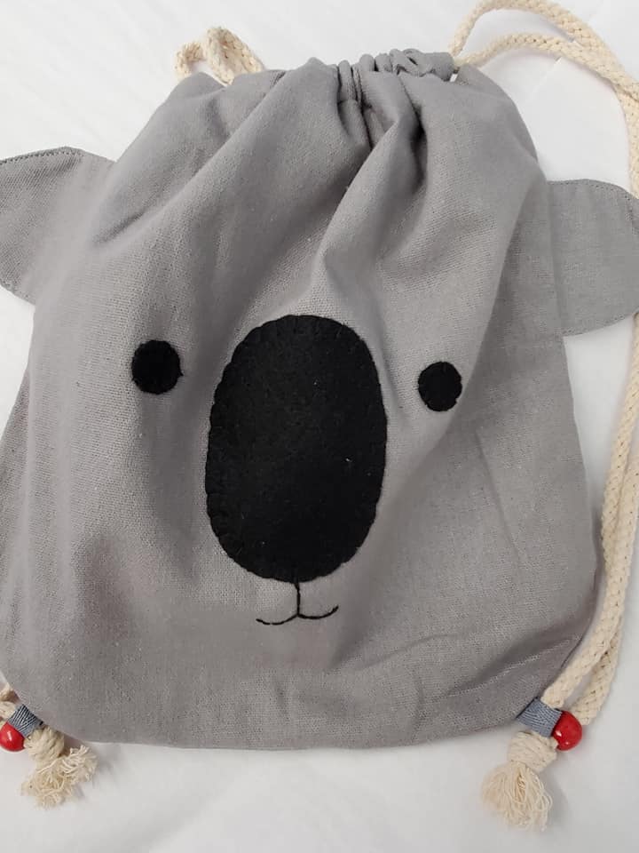 Drawstring Animal Bag