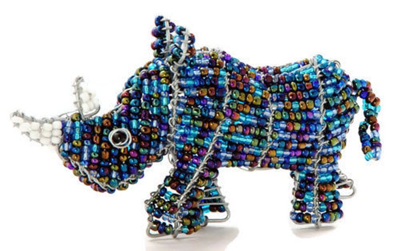 Small Beaded Safari Animals