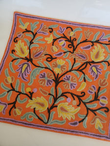 Crewel Pillow Covers