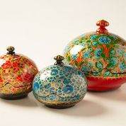 Papier-mâché Powder Box